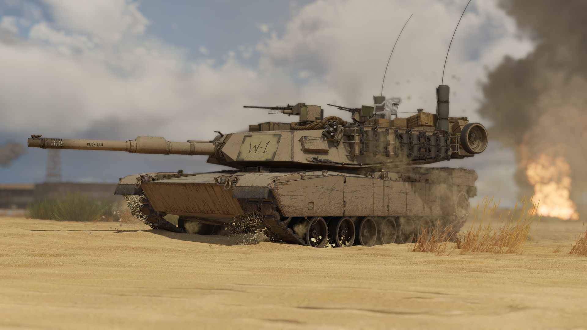 خرید M1A1 HC “Click-Bait” Pack بازی وارتاندر