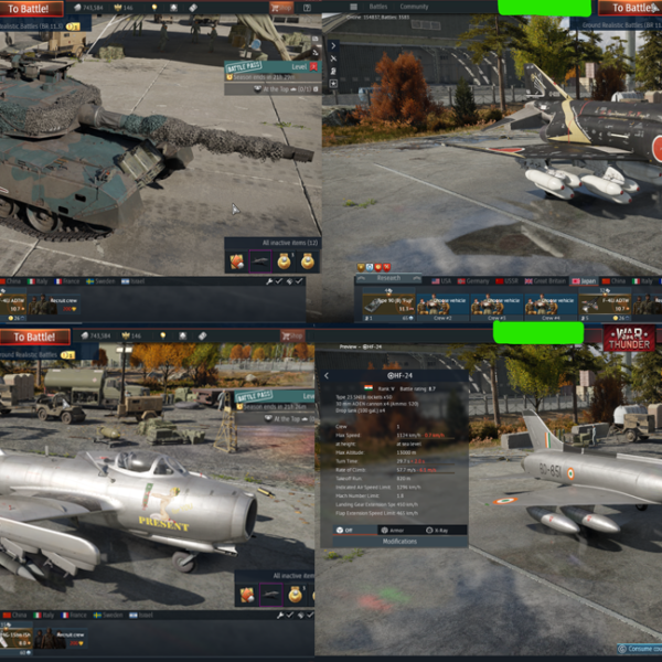 خرید اکانت وارتاندر Type 90 (B) – premium F-4EJ ADTW MiG-15bis ISh کد #26