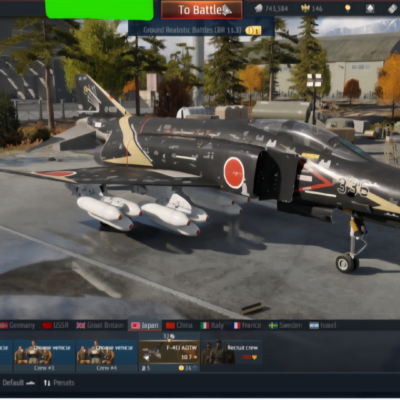 خرید اکانت وارتاندر Type 90 (B) – premium F-4EJ ADTW MiG-15bis ISh کد #39